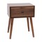 Flash Furniture Dark Walnut One Drawer Nightstand or Accent Table EM-0319-WAL-GG - alternate 7